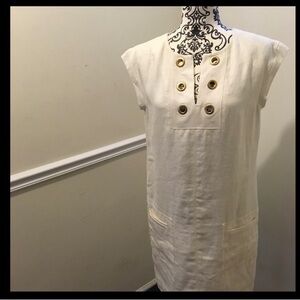 Elegant Cream Sleeveless Top